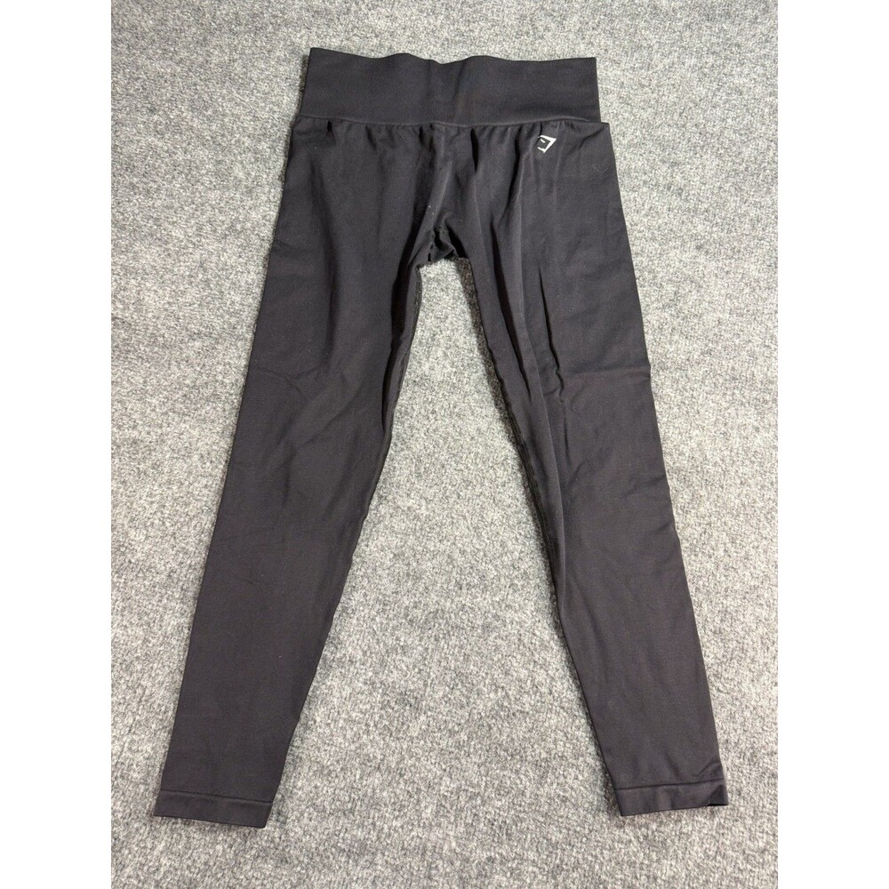 Gymshark Seamless Leggings – Black – No Size Tag – XS/S Based on Measurements